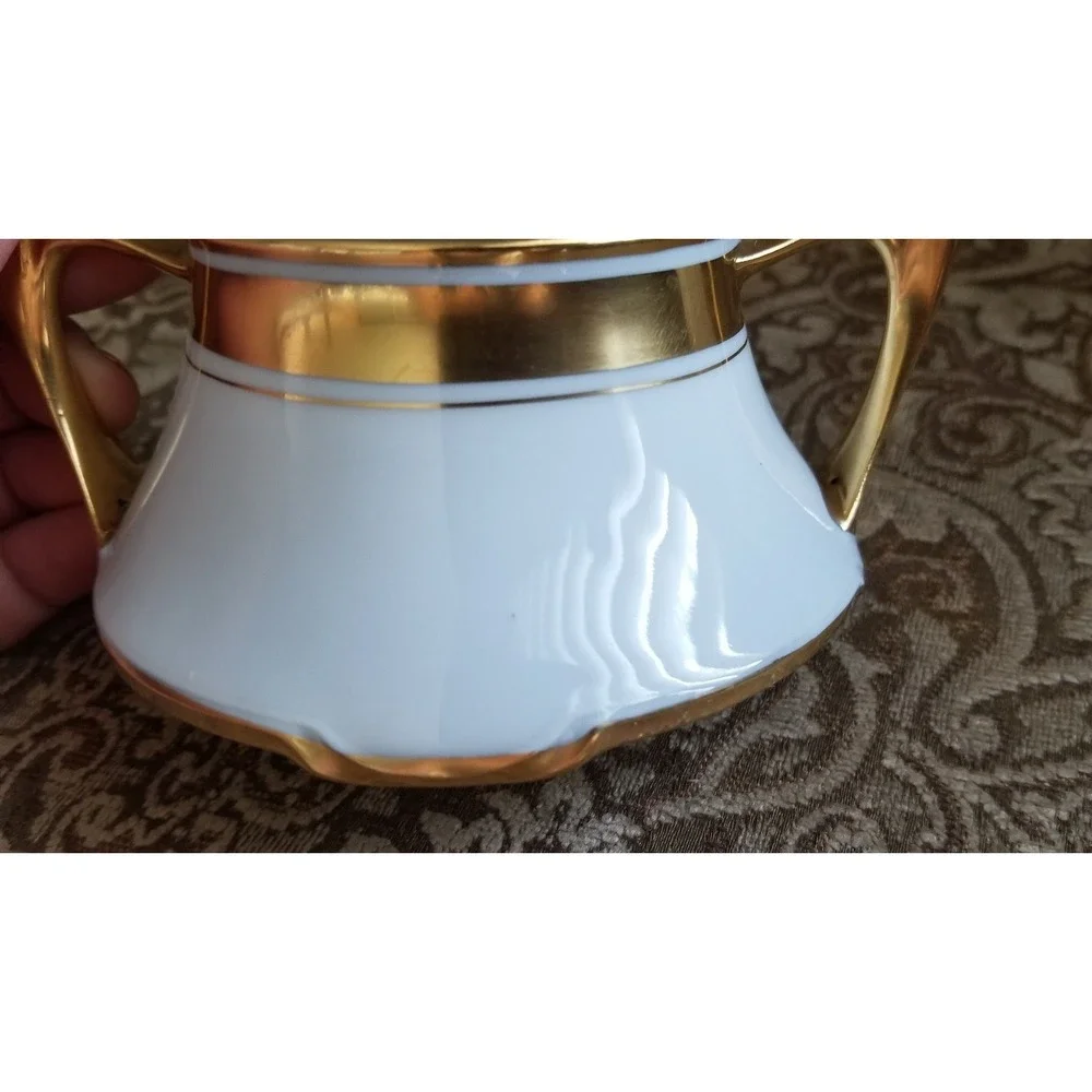 Vintage/Antique R S Prussia Germany Sugar Bowl & Creamer